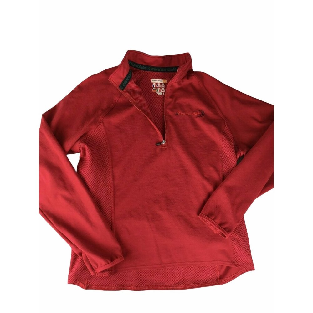 Cannondale Brand Cycling Athletic 1/2 Zip Large